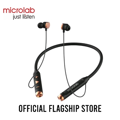 Picture of Microlab Neckband-11 Bluetooth Neckband Earphone - Neckband Sports Bluetooth Earphone - Bluetooth Version/Range: V5.3/10 Meters - Talking Time: About 40 Hours - Standby Time: 500 Hours