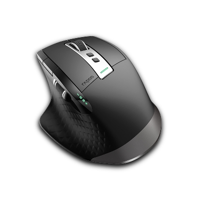 Picture of Rapoo MT750S Multi-mode Wireless Mouse Switch between bluetooth 3.0, 4.0 and 2.4G Adjustable 600-3200DPI Ergonomic design