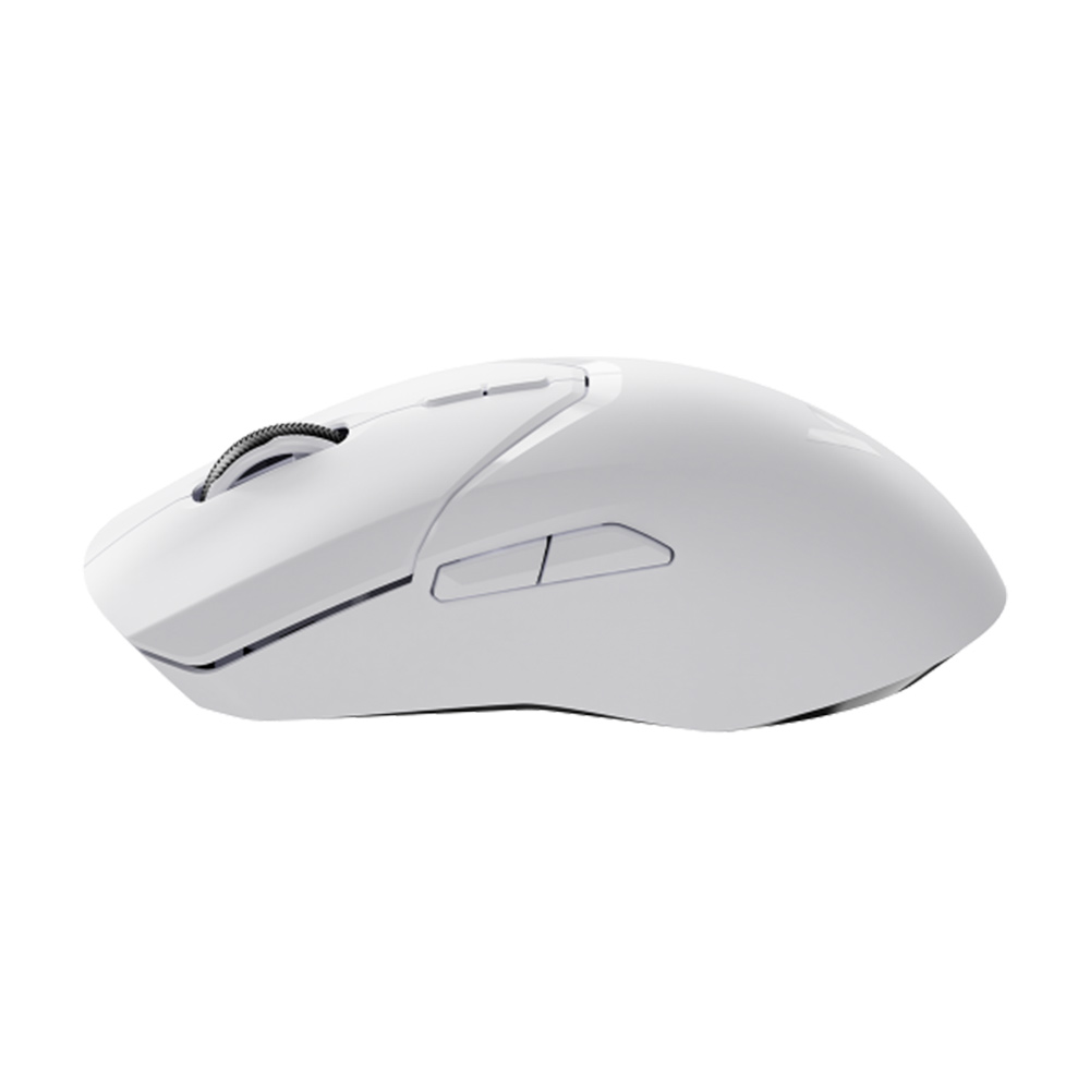 Picture of Rapoo VT9PRO Lightweight Dual Mode Wireless Gaming Mouse - White - Wired/Wireless Mode - PAW3398 - 650 IPS - 68g weight -  800mAh Battery - type-c port connectivity