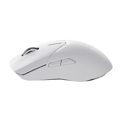 Picture of Rapoo VT9PRO Lightweight Dual Mode Wireless Gaming Mouse - White - Wired/Wireless Mode - PAW3398 - 650 IPS - 68g weight -  800mAh Battery - type-c port connectivity