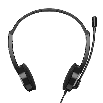 Picture of Rapoo H102 Wired Stereo Headphone - Model: H102 - Interface: Wired - Connector: 3.5mm audio interface (Double Pin) - Rotary microphone