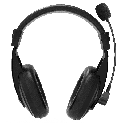 Picture of Rapoo H150S USB Stereo Headphone - High-quality stereo sound output - High-resolution 40mm Speaker - Microphone noise reduction &adjustable rotation - Volume Control with mute button - Featherweight design with memory foam earpads