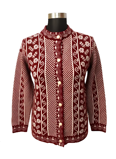 Picture of premium quality free size short cardigan Button-Down Knit Sweater For ladies