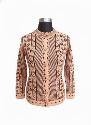 Picture of premium quality free size short cardigan Button-Down Knit Sweater For ladies