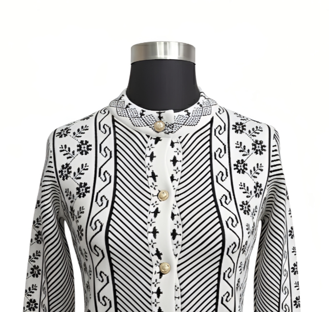 Picture of premium quality free size short cardigan Button-Down Knit Sweater For ladies