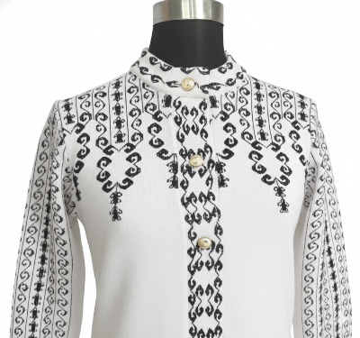 Picture of premium quality free size short cardigan Button-Down Knit Sweater For ladies