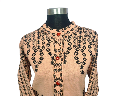 Picture of premium quality free size short cardigan Button-Down Knit Sweater For ladies