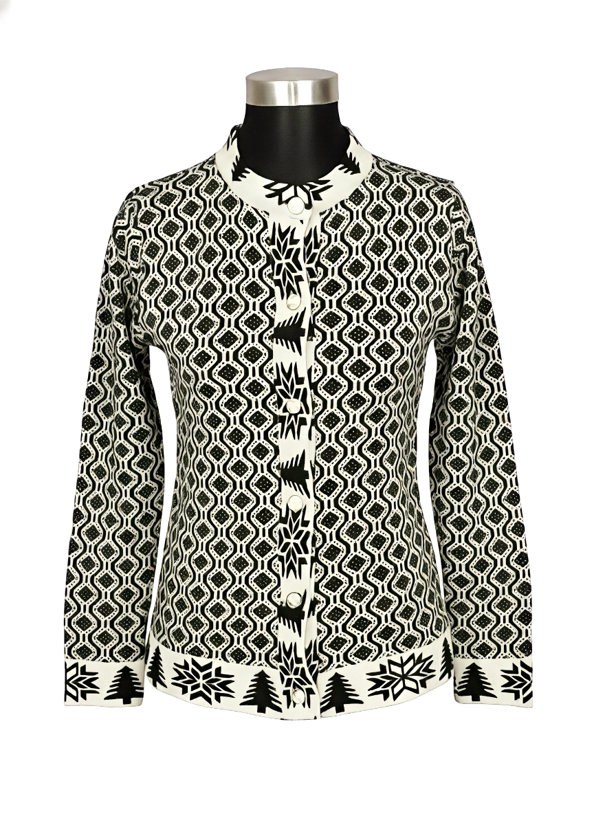 Picture of premium quality free size short cardigan Button-Down Knit Sweater For ladies