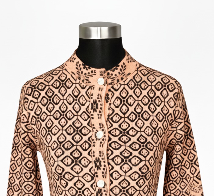 Picture of premium quality free size short cardigan Button-Down Knit Sweater For ladies