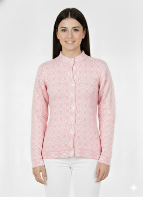 Picture of premium quality free size short cardigan Button-Down Knit Sweater For ladies