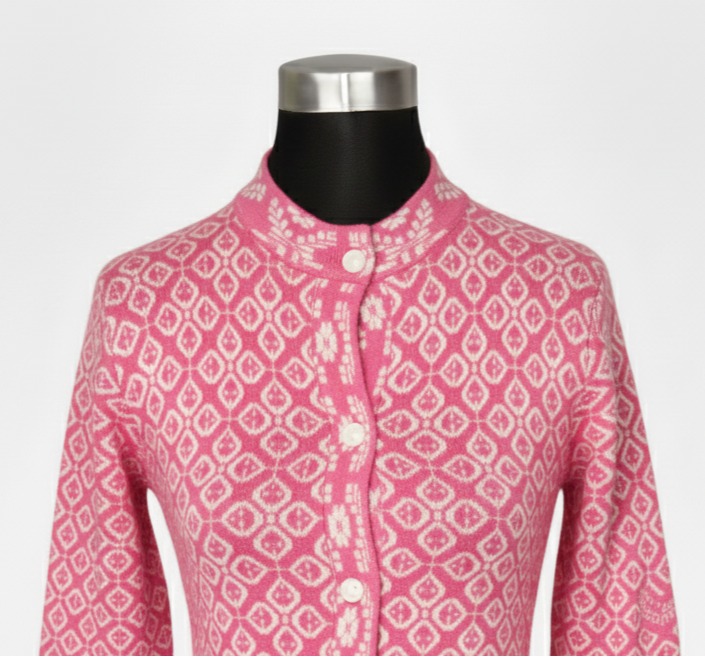 Picture of premium quality free size short cardigan Button-Down Knit Sweater For ladies