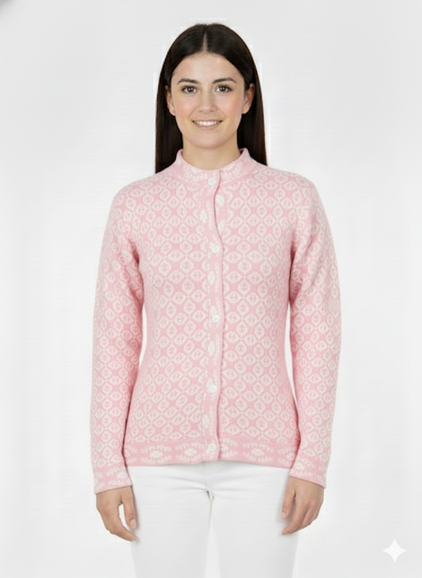 Picture of premium quality free size short cardigan Button-Down Knit Sweater For ladies