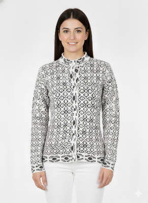 Picture of premium quality free size short cardigan Button-Down Knit Sweater For ladies