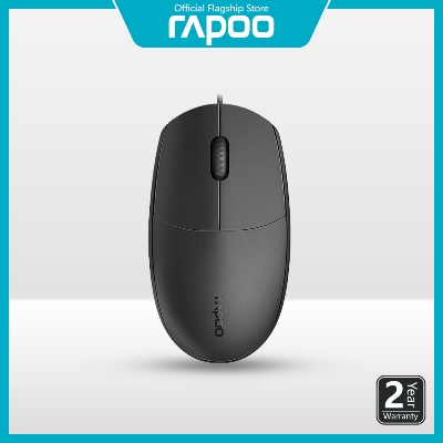 Picture of Rapoo N100 Wired Optical Mouse 1000 DPI Ambidextrous design