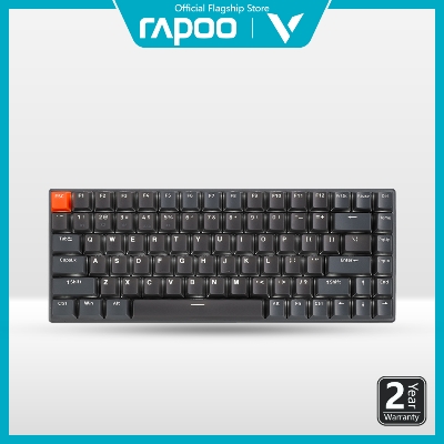 Picture of Rapoo VPRO V700-8A Blue Switch Multi-mode Wireless Keyboard Supports Bluetooth 3.0, Bluetooth 5.0, 2.4GHz and wired modes 84 key layout Adjustable backlight