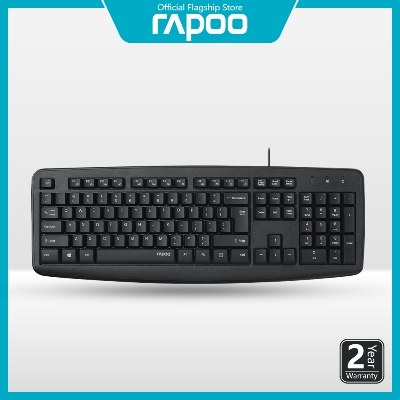 Picture of Rapoo NK2600 Wired Keyboard Laser carved keycap Spill-resistant design Plug and play