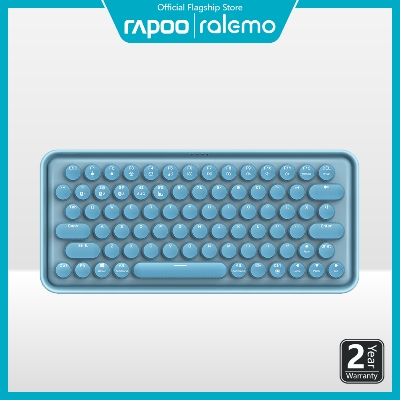 Picture of Rapoo Ralemo Pre 5-Blue Multi-mode Wireless Blue Switch Mechanical Keyboard Supports Bluetooth 3.0, Bluetooth 5.0, 2.4GHz and Wired Modes Compatible with Windows and Mac