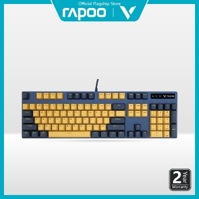 Picture of Rapoo VPRO V500PRO (Yellow Blue) Backlit Mechanical Gaming Keyboard Individually white backlight Spill-resistant design