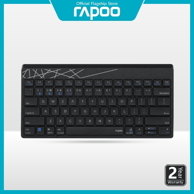 Picture of Rapoo K8000M Multi-mode Wireless Keyboard - Switch between Bluetooth 3.0, 5.0 and 2.4G for Macbook PC Laptop Computer