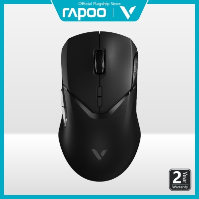 Picture of Rapoo VPRO VT9PRO Mini Dual-mode Gaming Mouse - 65g lightweight design  - Wired and 2.4 GHz wireless modes - V+WIRELESS wireless gaming technology -  4K Wireless gaming technology   -  PAW3398 Game optical engine -  Ergonomic design with 10 programmable b