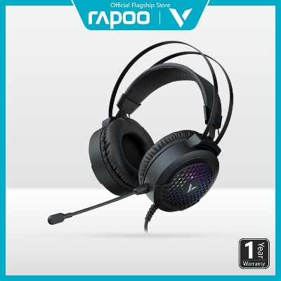 Picture of Rapoo VPRO VH120 Illuminated Gaming Headset with Cool LED backlight Lightweight design One-key mute microphone