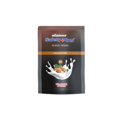 Picture of Minister Safety Plus Hand Wash Refill (Almond Fresh) 180+20ml