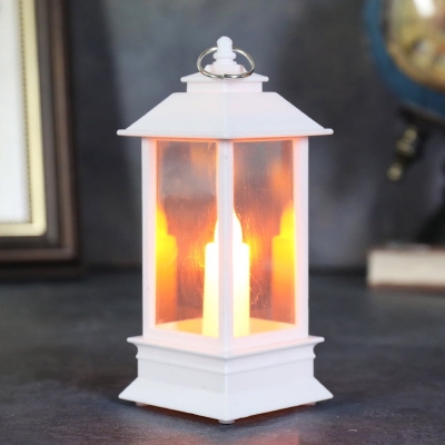 Picture of Candles Light Halloween Christmas Ornament Home Garden Hanging LED Lantern Vintage Castle Flameless Lamp Holiday Party Decor