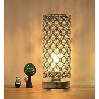 Picture of Modern Crystal Table Lamp Night Light Lamp Crystals Elegant Bedside Desk Lamp for Bedroom, Dining Room, Living Room, Coffee Room by SP Lighting