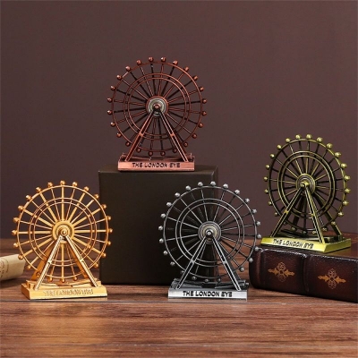 Picture of London eye ferris wheel home decoration gift model metal jewelry home decoration accessories