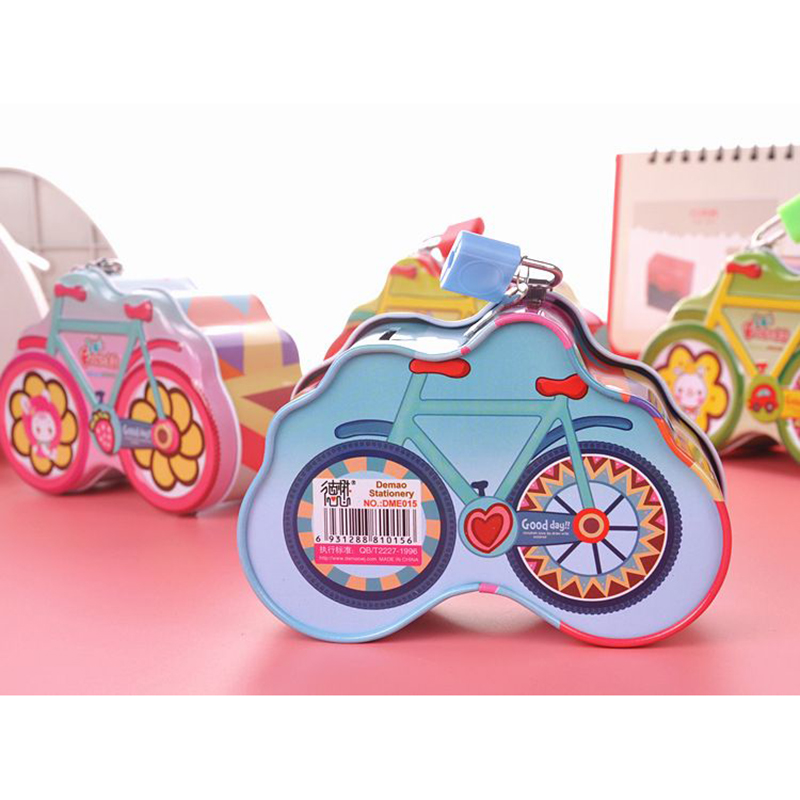 Picture of 1PC Bicycle Piggy Bank Money Box Metal Piggy Coin Bank Money Saving Box Home Decoration Figurines Craft Gift For Kids
