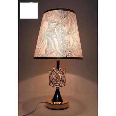 Picture of Modern Transparent Bedroom K9 Crystal Table Lamps 110-240V High 40Cm Wide 21Cm