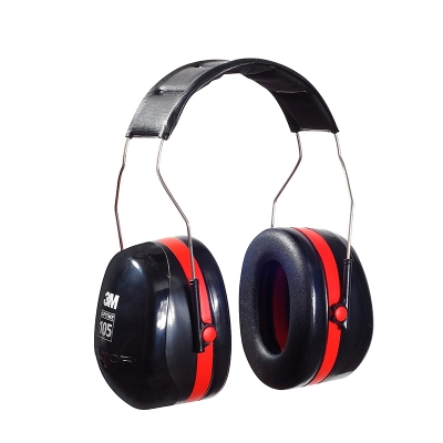 Picture of 3M H10A Peltor Optime 105 Over the Head Earmuff, Ear Protectors, Hearing Protection, NRR 30 dB