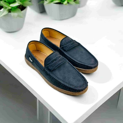 Picture of Super Premium Quality Black Loffer For Men By uniquefootwear (L- 213)