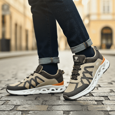 Picture of Stork Man Ricardo Super Premium Original Sneakers(S-347)