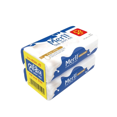 Picture of Meril Milk Soap Bar 100g (Buy 2 & Get 15 Tk OFF)