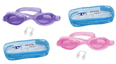 Picture of Fashion Anti Fog UV Swimming Goggles Multicolor