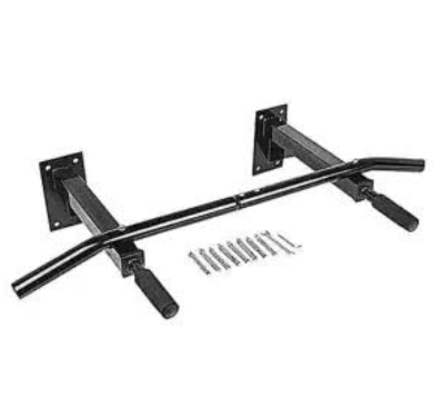 Picture of Wall Mounted Pull Up Chin Up Bar - Foam Grip - Black