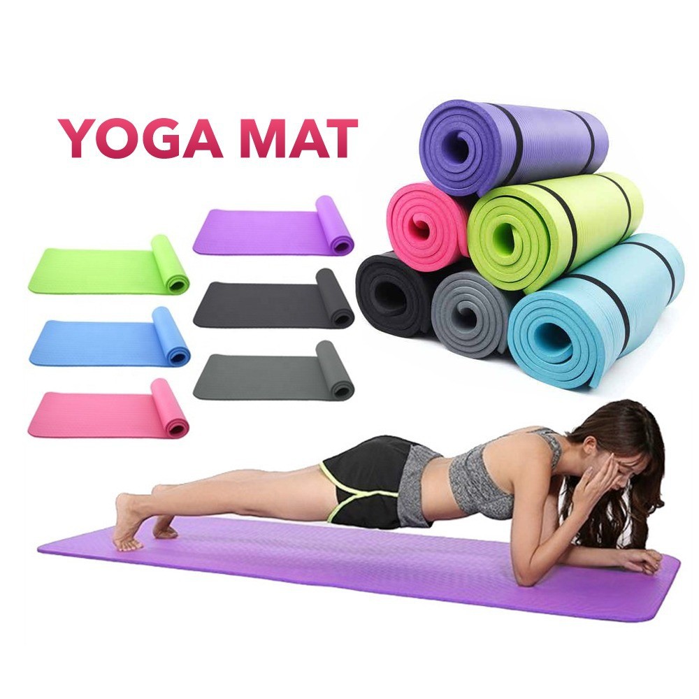 Picture of Eco Friendly Yoga Mat 6mm - Multi Color