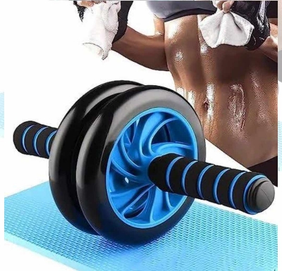 Picture of Health and Fitness Exercise AB Roller Wheel - Blue and Black