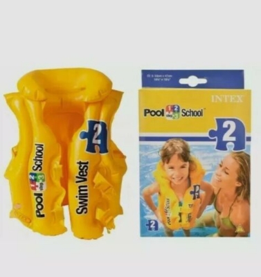 Picture of Intex Deluxe Swim Vest/Life Jacket Pool School 3-6 Years