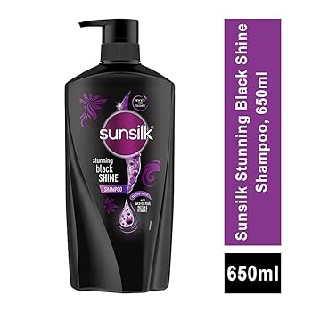 Picture of Sunsilk Stunning Black Shine Shampoo- 650mL(Made in India)