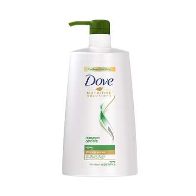 Picture of Dove Daily Shine Shampoo, 650ml | Nourishing Formula for Strong & Beautiful Hair (Mada in India)