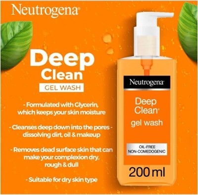 Picture of Neutrogena Deep Clean Gel Wash (Greece) - 200ML