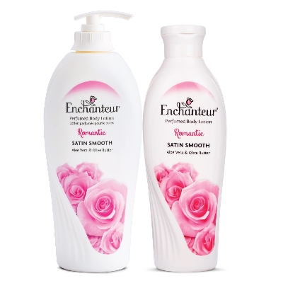 Picture of Malaysian 100% Original Enchanteur Romantic Satin Smooth Perfumed Body Lotion - 500ml