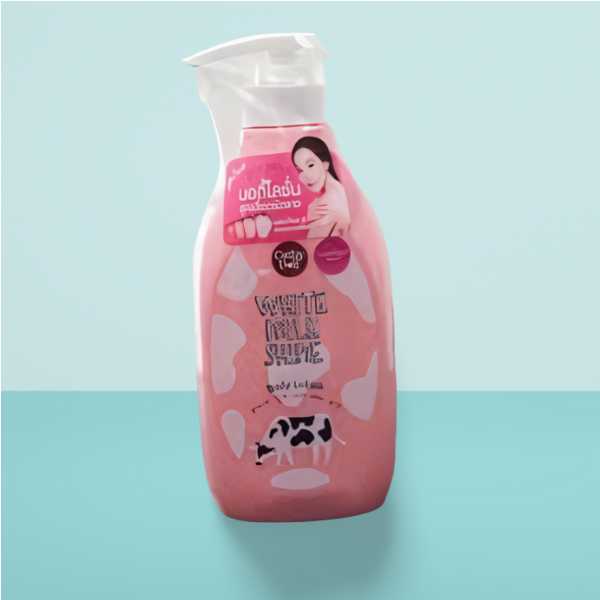 Picture of ORIGINAL THAILAND  CATHY DOLL WHITE MILK SHINE BODY LOTION 450ML