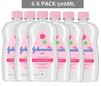 Picture of Johnsons Baby Oil 500ml  (Made in India)
