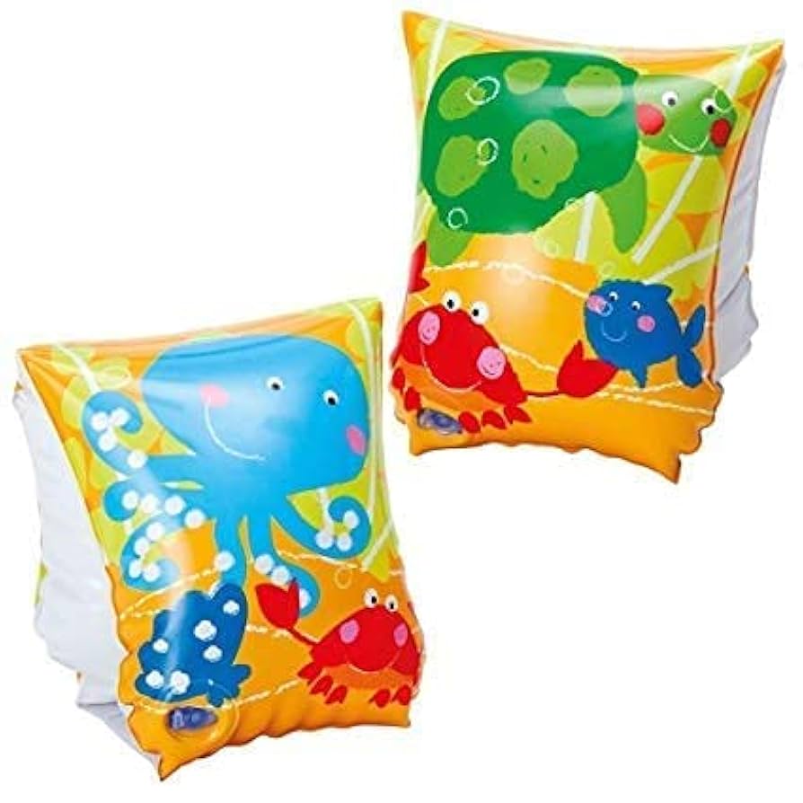 Picture of Intex Kids Swimming Inflatable Armbands Tube - Multi Color