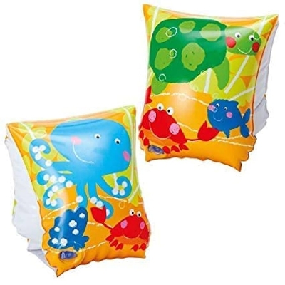 Picture of Intex Kids Swimming Inflatable Armbands Tube - Multi Color