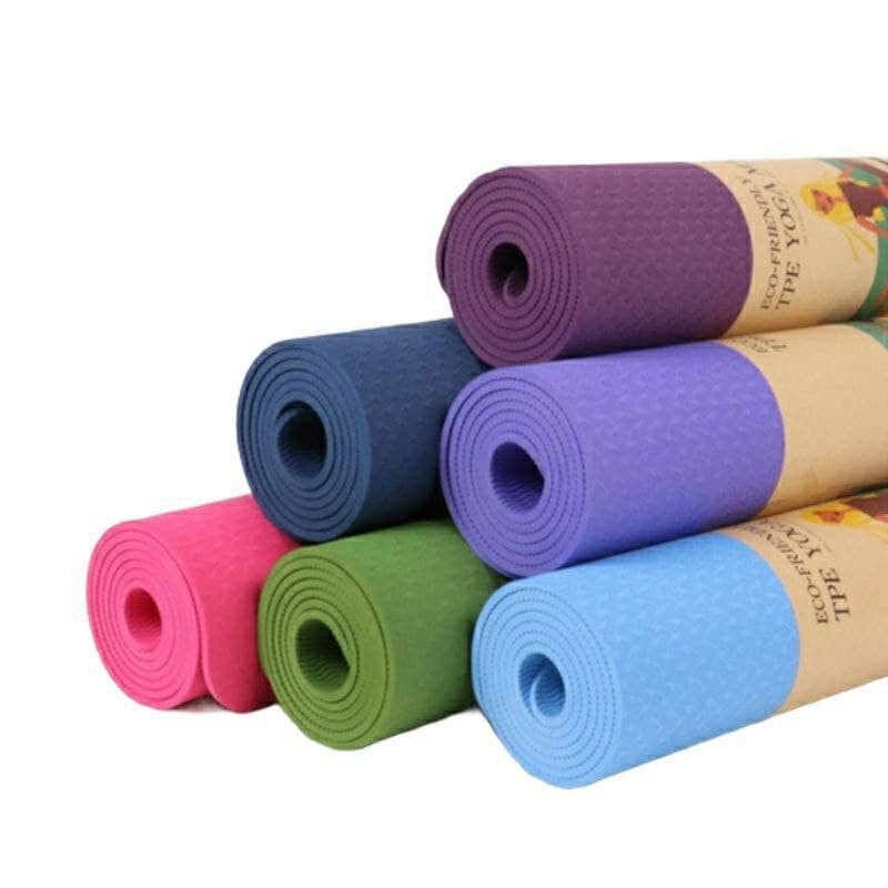 Picture of Eco Friendly Yoga Mat 6mm - Multi Color