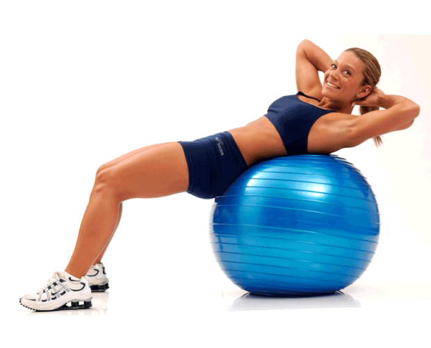 Picture of Gymnastic Fitness Ball With Pumper - Multicolor